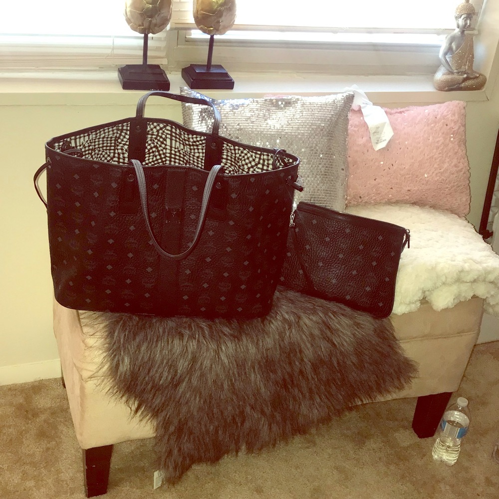 Mcm large Liz tote